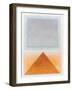 Landscape with Pyramid-Mike Schick-Framed Art Print