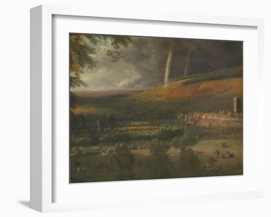 Landscape with Rainbow, Henley-On-Thames-Jan Siberechts-Framed Giclee Print