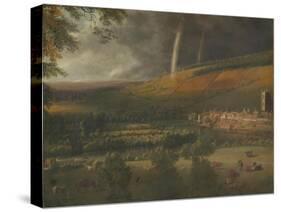 Landscape with Rainbow, Henley-On-Thames-Jan Siberechts-Stretched Canvas