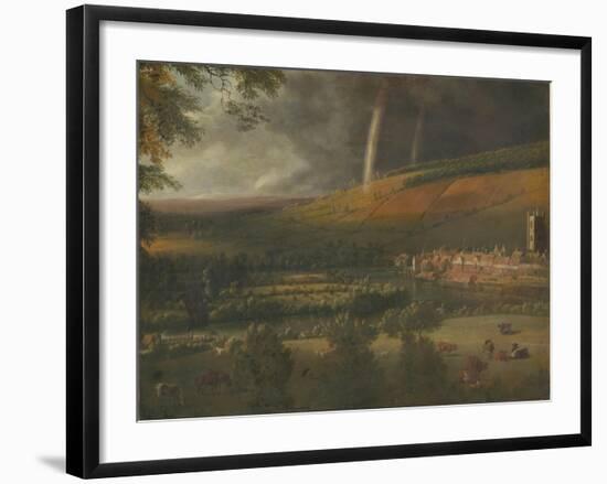 Landscape with Rainbow, Henley-On-Thames-Jan Siberechts-Framed Giclee Print