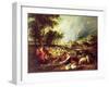 Landscape with Rainbow-Peter Paul Rubens-Framed Giclee Print