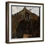 Landscape with Ravens, 1911-Egon Schiele-Framed Giclee Print