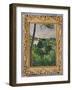 Landscape with Red Roof or the Pine at the Estaque, 1875-76-Paul Cézanne-Framed Giclee Print