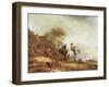 Landscape with Riders-Adriaen Jansz. Van Ostade-Framed Giclee Print