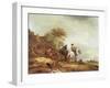 Landscape with Riders-Adriaen Jansz. Van Ostade-Framed Giclee Print