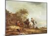 Landscape with Riders-Adriaen Jansz. Van Ostade-Mounted Giclee Print