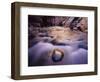 Landscape with river in canyon, Zion National Park, Utah, USA-Panoramic Images-Framed Photographic Print