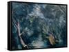 Landscape with River-Maurice de Vlaminck-Framed Stretched Canvas