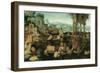 Landscape with Roman Ruins, 1536-Herman Posthumus-Framed Giclee Print