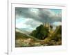 Landscape With Ruined Castle, 1864-Frederick Richard Lee-Framed Premium Giclee Print