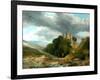 Landscape With Ruined Castle, 1864-Frederick Richard Lee-Framed Premium Giclee Print