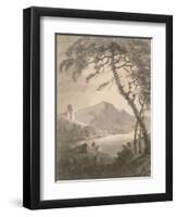 Landscape with Ruined Castle-Rev. William Gilpin-Framed Premium Giclee Print