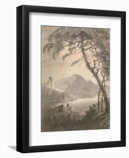 Landscape with Ruined Castle-Rev. William Gilpin-Framed Premium Giclee Print