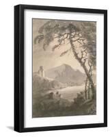 Landscape with Ruined Castle-Rev. William Gilpin-Framed Giclee Print