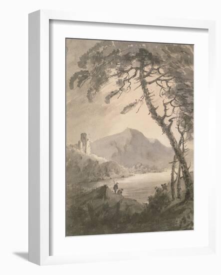 Landscape with Ruined Castle-Rev. William Gilpin-Framed Giclee Print