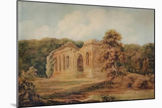 'Landscape with Ruins', 18th century, (1935)-Thomas Girtin-Mounted Giclee Print