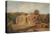 'Landscape with Ruins', 18th century, (1935)-Thomas Girtin-Stretched Canvas