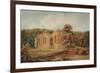 'Landscape with Ruins', 18th century, (1935)-Thomas Girtin-Framed Giclee Print