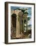 Landscape with Ruins and a Shepherd-Jean Lemaire-Framed Giclee Print