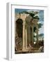 Landscape with Ruins and a Shepherd-Jean Lemaire-Framed Giclee Print