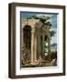 Landscape with Ruins and a Shepherd-Jean Lemaire-Framed Giclee Print