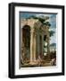 Landscape with Ruins and a Shepherd-Jean Lemaire-Framed Giclee Print