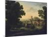 Landscape with Ruins and Wayfarers, 1812-Rosa Mezzera-Mounted Giclee Print