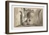 Landscape with Ruins, Early 19th Century-null-Framed Giclee Print