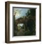 Landscape with Ruins-Karl Blechen-Framed Art Print