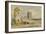 Landscape with Ruins-William Callow-Framed Giclee Print