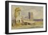 Landscape with Ruins-William Callow-Framed Giclee Print