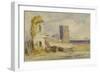 Landscape with Ruins-William Callow-Framed Giclee Print