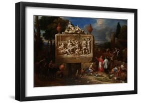 Landscape with Saint Charles Borromeo-Henry Ferguson-Framed Art Print