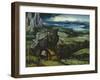 Landscape with Saint Jerome-Joachim Patinir-Framed Giclee Print