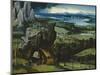 Landscape with Saint Jerome-Joachim Patinir-Mounted Giclee Print
