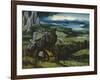 Landscape with Saint Jerome-Joachim Patinir-Framed Giclee Print