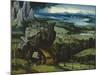 Landscape with Saint Jerome-Joachim Patinir-Mounted Giclee Print