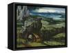 Landscape with Saint Jerome-Joachim Patinir-Framed Stretched Canvas