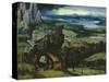 Landscape with Saint Jerome-Joachim Patinir-Stretched Canvas