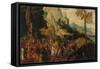 Landscape with Saint John the Baptist Preaching-Henri de Patinier-Framed Stretched Canvas