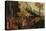 Landscape with Saint John the Baptist Preaching-Henri de Patinier-Stretched Canvas