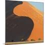 Landscape with sand dunes in desert, Sossusvlei, Namib Desert, Namibia-Panoramic Images-Mounted Photographic Print
