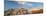 Landscape with sandstone rock formation in Mojave Desert, Las Vegas, Nevada, USA-Panoramic Images-Mounted Photographic Print