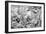 Landscape with Satyrs, C1530-1540-Titian (Tiziano Vecelli)-Framed Giclee Print