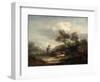 Landscape with Sheep-Thomas Gainsborough-Framed Giclee Print