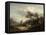 Landscape with Sheep-Thomas Gainsborough-Framed Stretched Canvas