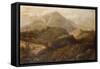 Landscape with Sheep-Anthony Graham-Framed Stretched Canvas