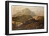 Landscape with Sheep-Anthony Graham-Framed Giclee Print