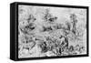 Landscape with Shepherd and Flock, C1520-Titian (Tiziano Vecelli)-Framed Stretched Canvas