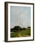 Landscape with Shepherd and Sheep-Anton Mauve-Framed Giclee Print
